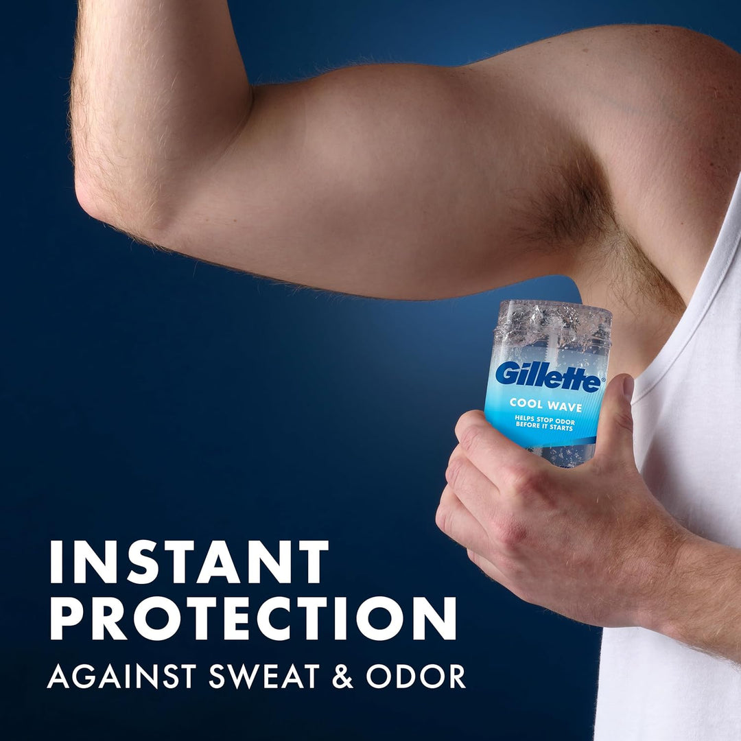 Gillette Antitranspirante y desodorante para hombres, resistencia c...
