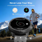 ANYMOVING M1PRO Reloj inteligente, GPS de doble banda y