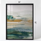 Americanflat Marco de póster de 24 x 32 pulgadas, moldura delgada