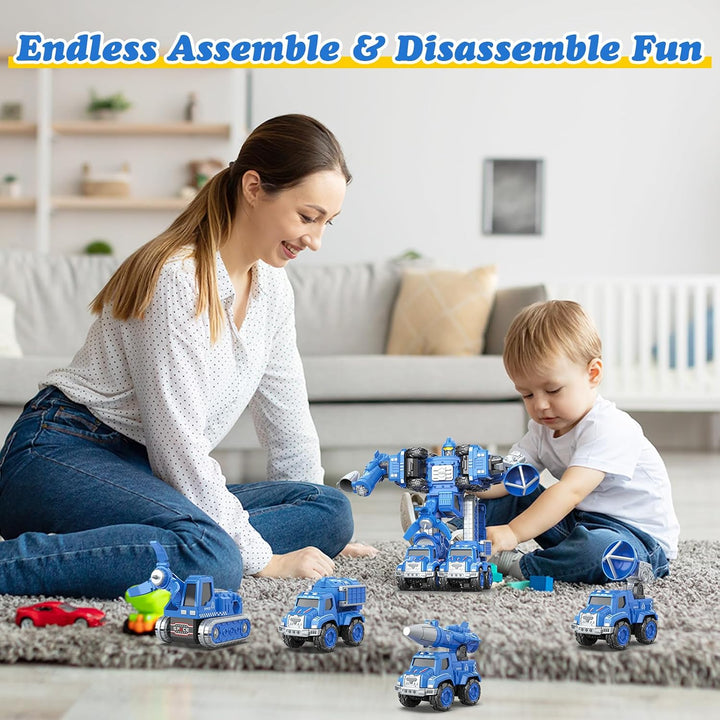 Juguetes para niños de 3, 4, 5, 6 años \u2013 Juego de vehículos de...