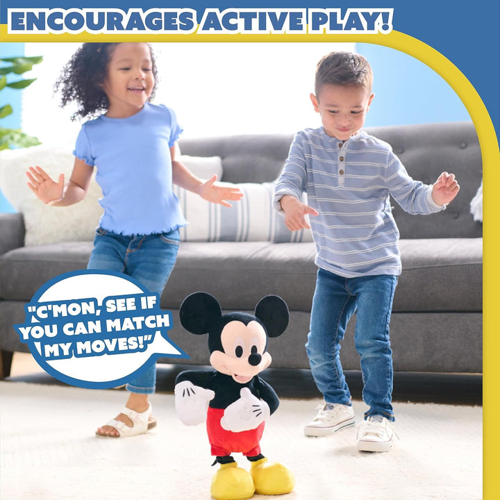 Disney Junior Mickey Mouse Hot Diggity Dance Mickey, muñeco de pelu...
