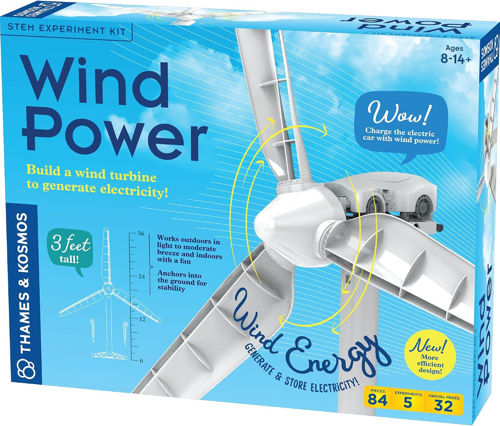 Thames & Kosmos Wind Power (v5.0) | Set de energía sostenible
