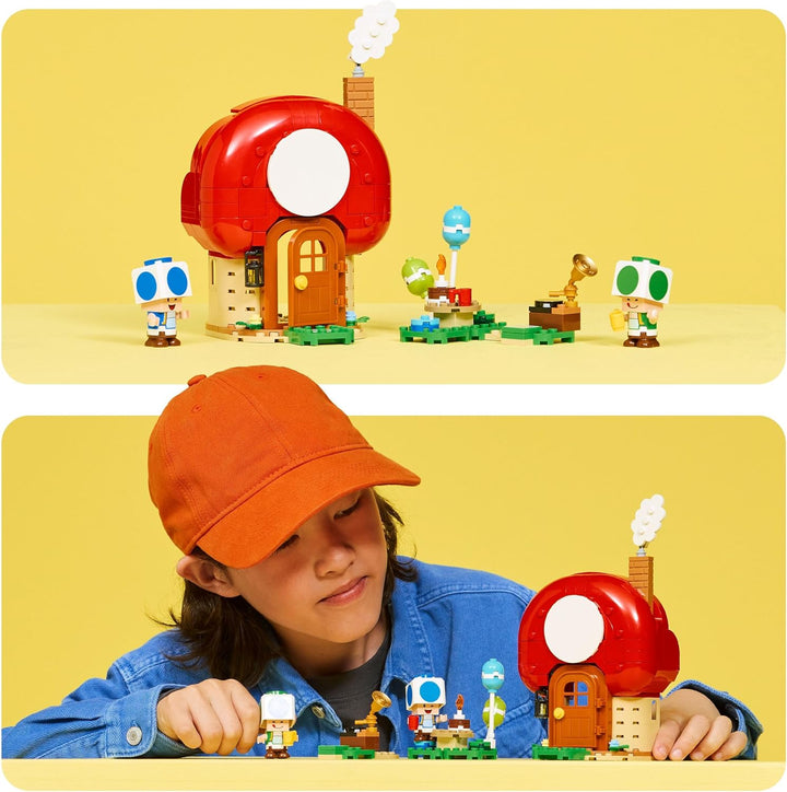 Lego Super Mario Kino Casa Casa Cumpleaños Juguete Regalo Bloque Ni...