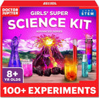 Doctor Jupiter Kit de ciencia preescolar para niñas, Kit de ciencia preescolar para niñas: 3+