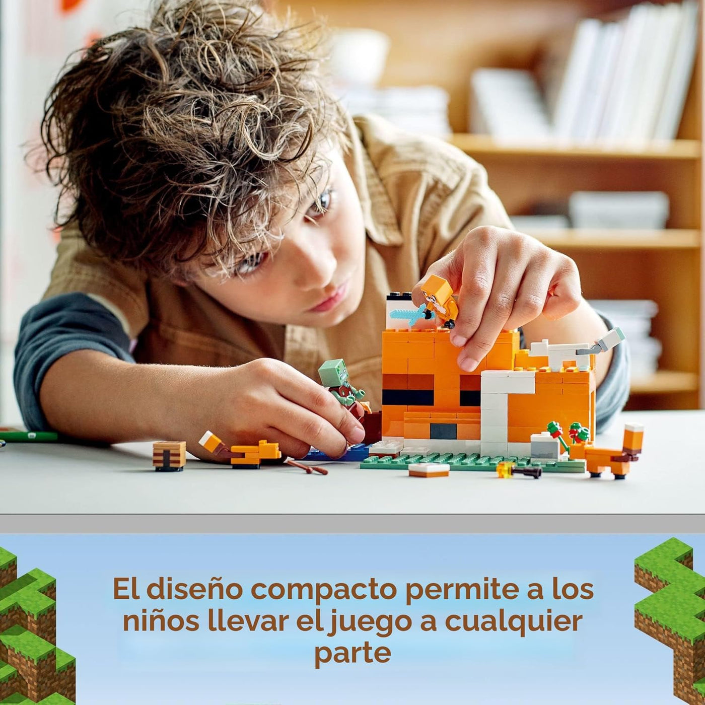 LEGO Minecraft El Refugio-Zorro 21178 - Set de