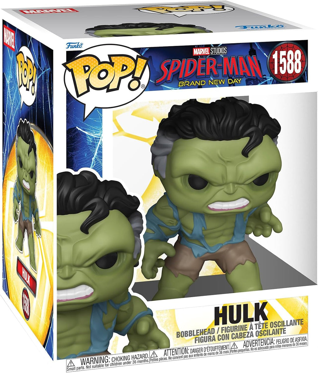 Funko Pop! Super Marvel: Spider-Man: Brand New Day - Super Hulk - Figura de vinilo coleccionable - Idea de regalo - Producto oficial - Juguetes para niños y adultos - Fans de Marvel - Figura para