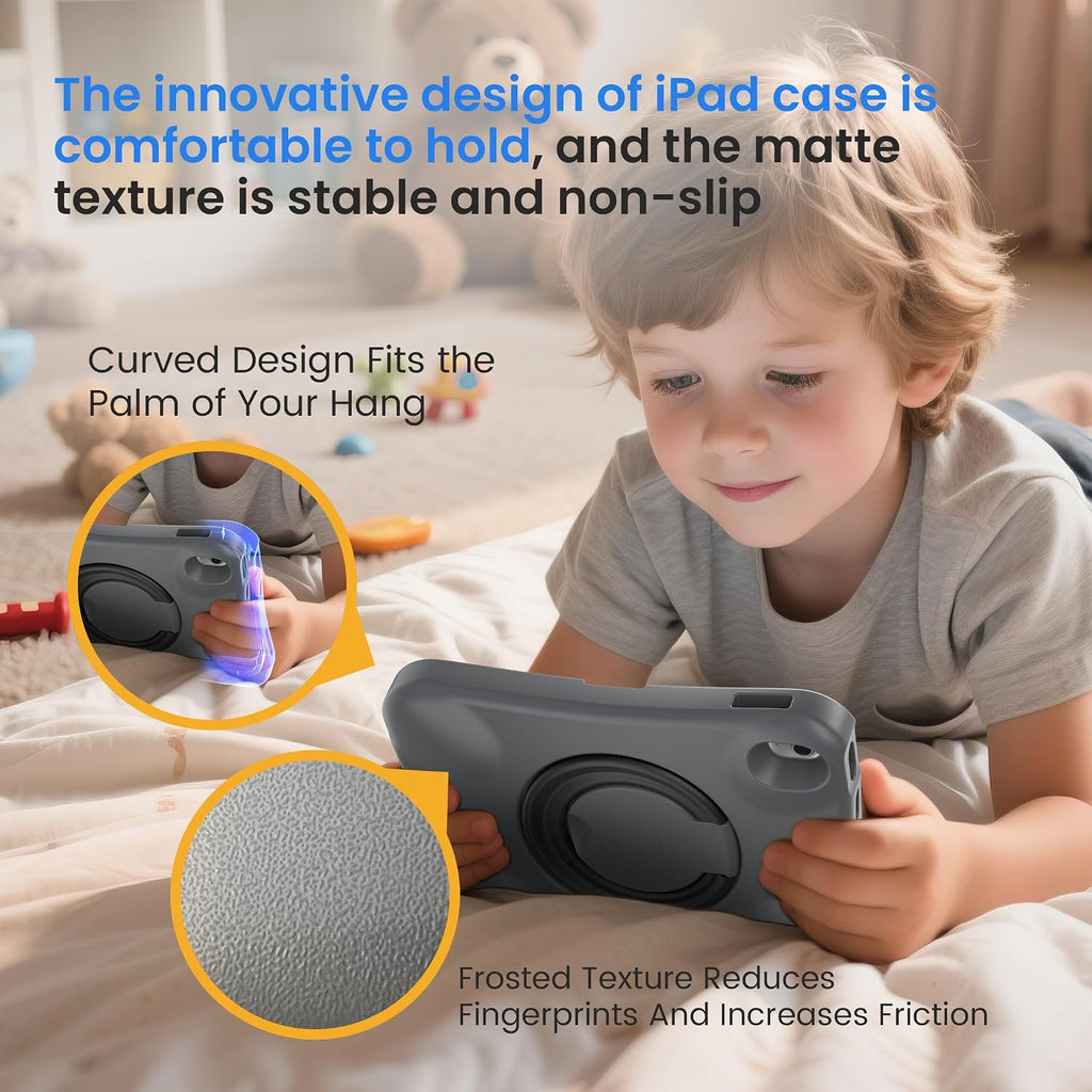 Pepkoo - Funda para niños para iPad (A16) de 11ª/10ª generación