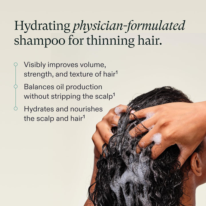Nutrafol Shampoo, Cleanse and Hydrate Hair and Scalp, Improves Hair...