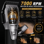 FADEKING Cortadora de pelo profesional para hombres, kit de aseo 3 en 1