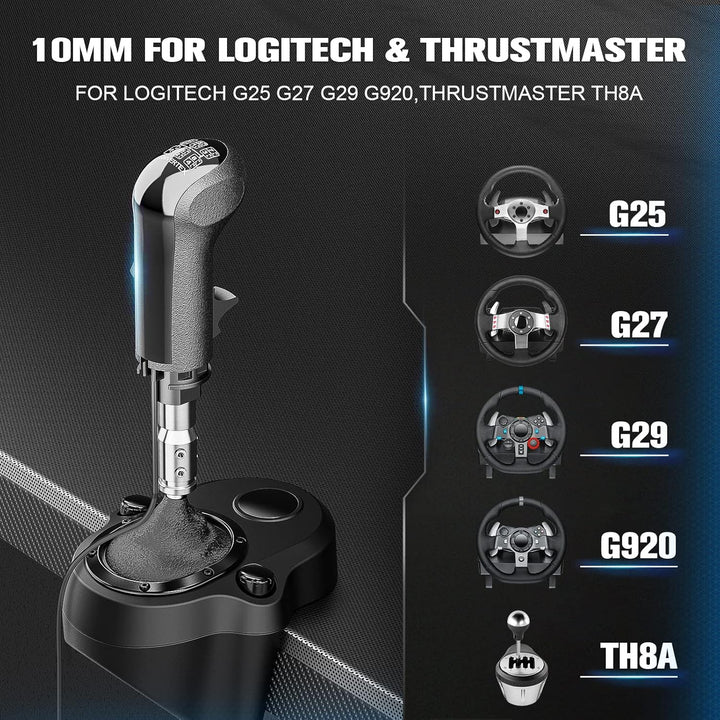 USB American Truck Simulator Shifter Gearshift Knob Fit