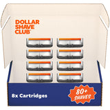 Dollar Shave Club | 6 repuestos de maquinilla de afeitar (8 unidade...
