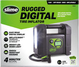 Slime 40047 Inflador de Neumáticos, Compresor de Aire Portátil para...