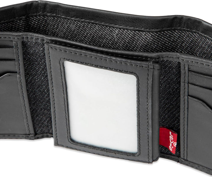Levi's Billetera triple RFID para hombre, elegante y delgada, i...