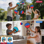 Juego de pelota de lanzamiento y captura de araña, guante de entrenamiento de béisbol para principiantes y pelotas adhesivas para niños, juego familiar para exteriores, playa, patio, piscina, regalo