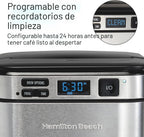 Hamilton Beach FrontFill Cafetera de Goteo Programable para 12 Tazas