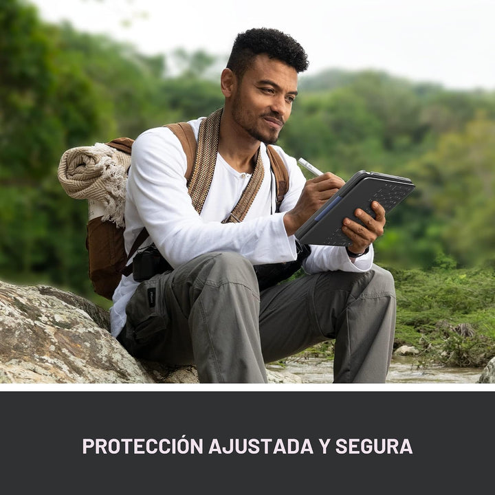 Logitech Funda de teclado tipo folio resistente para iPad (10ª gene...