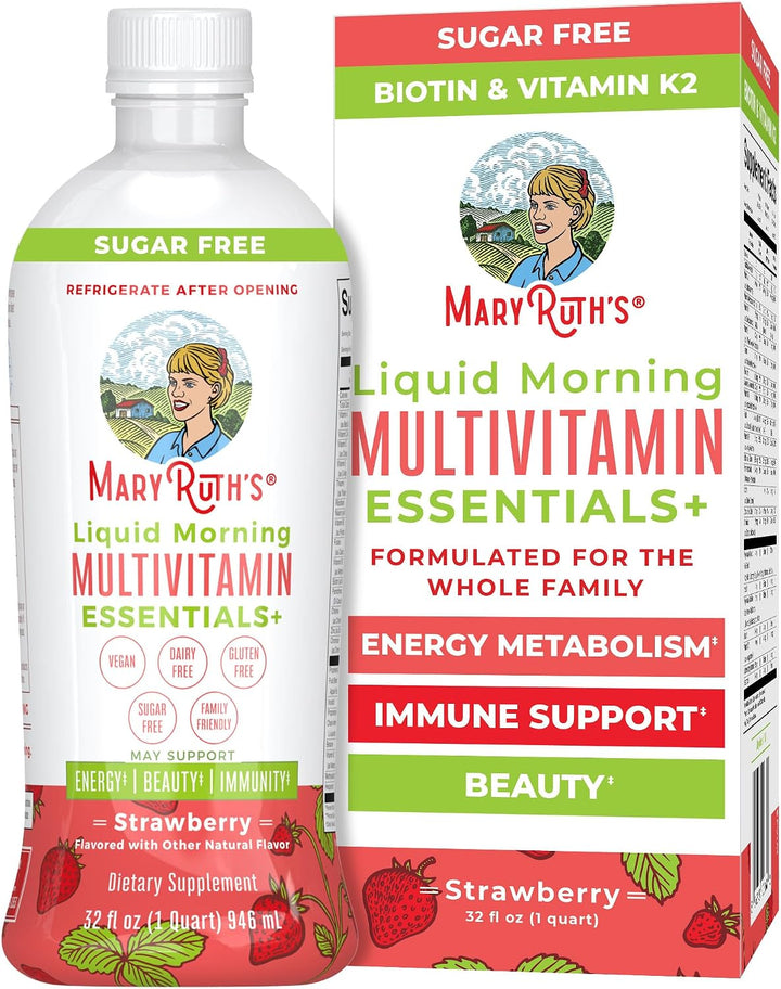 MaryRuth Organics Liquid Morning Multivitamin Essentials+ | Vitamin...