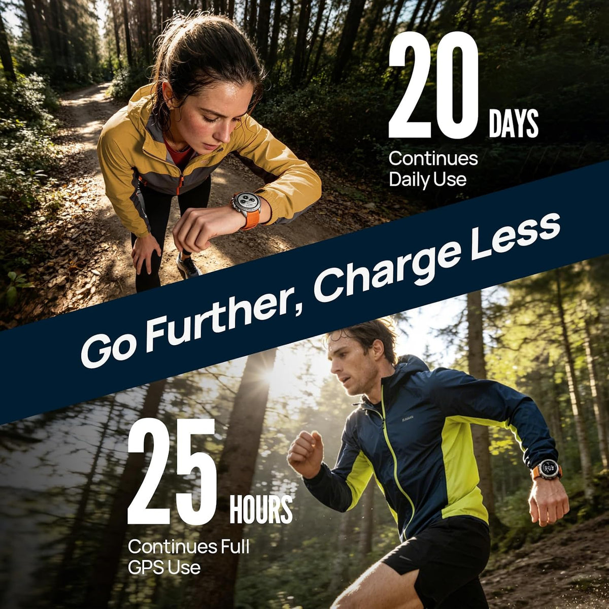 Mibro GS Explorer S Titanium - Reloj inteligente GPS para exteriores con