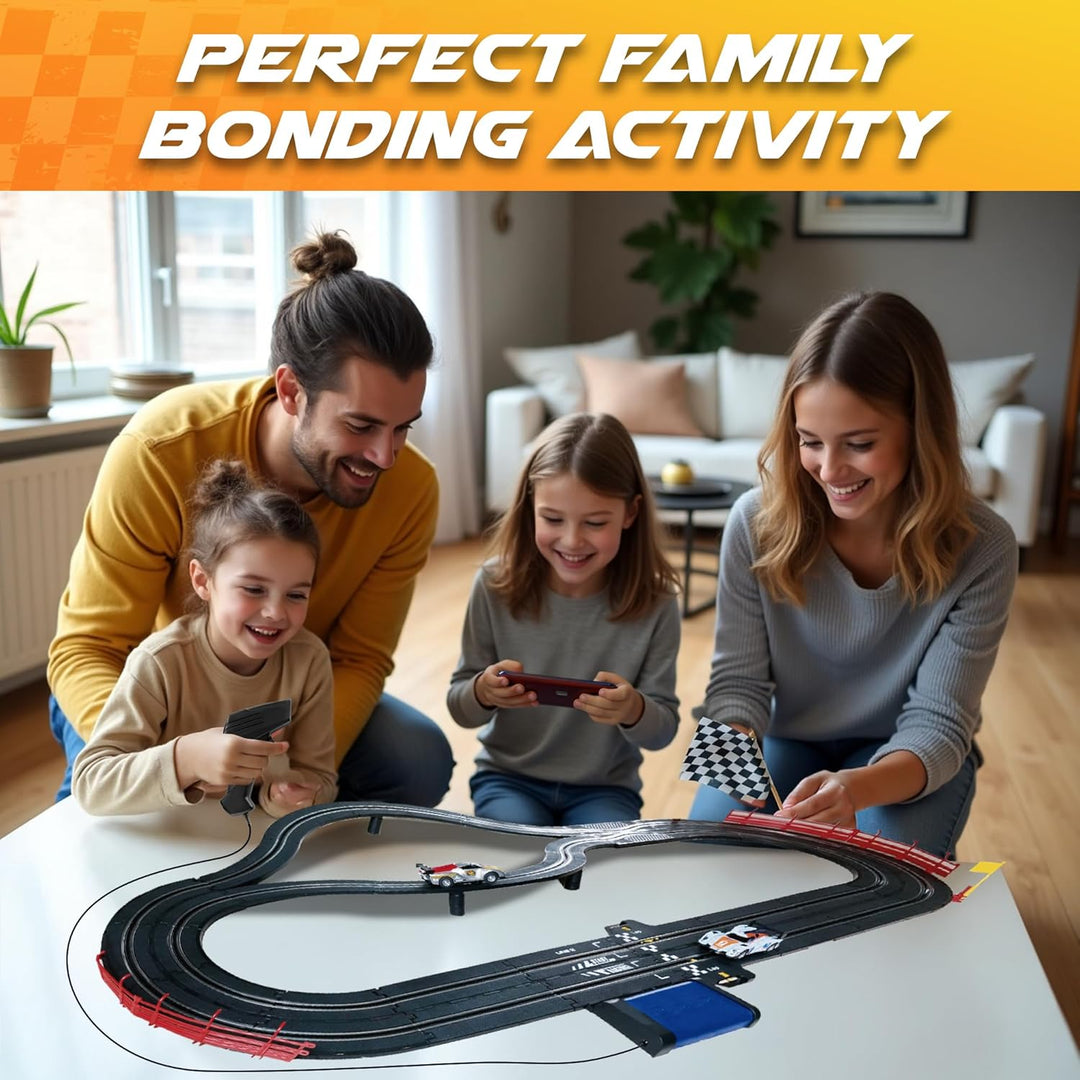 Slot Car Race Track Sets - Juego de pistas de carreras eléctricas,...