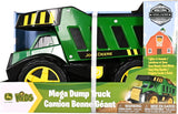 John Deere Camión volquete de acero de 16 pulgadas, luces y sonidos...