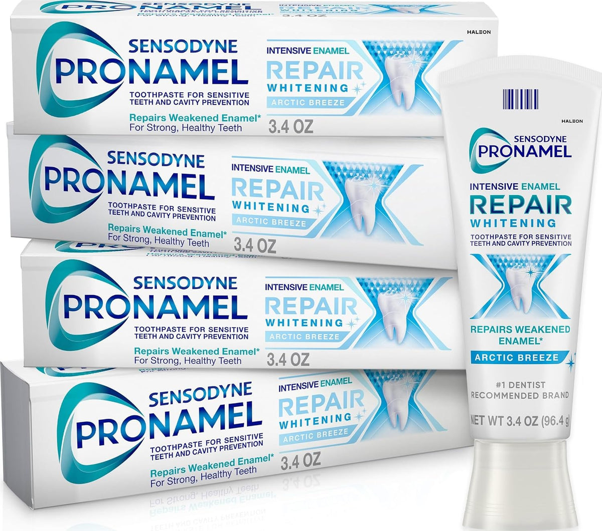 Sensodyne Pronamel - Pasta dental para reparación intensiva del esm...
