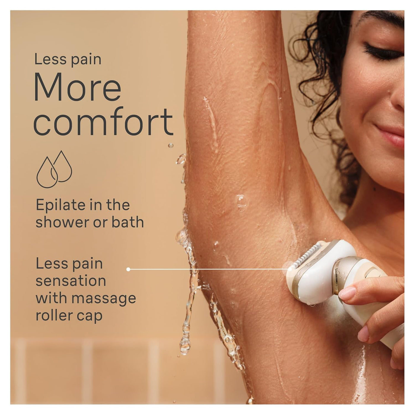 Braun Silk-épil 9 Flex Depiladora 360 Flex y cabezal pivotante, húm...