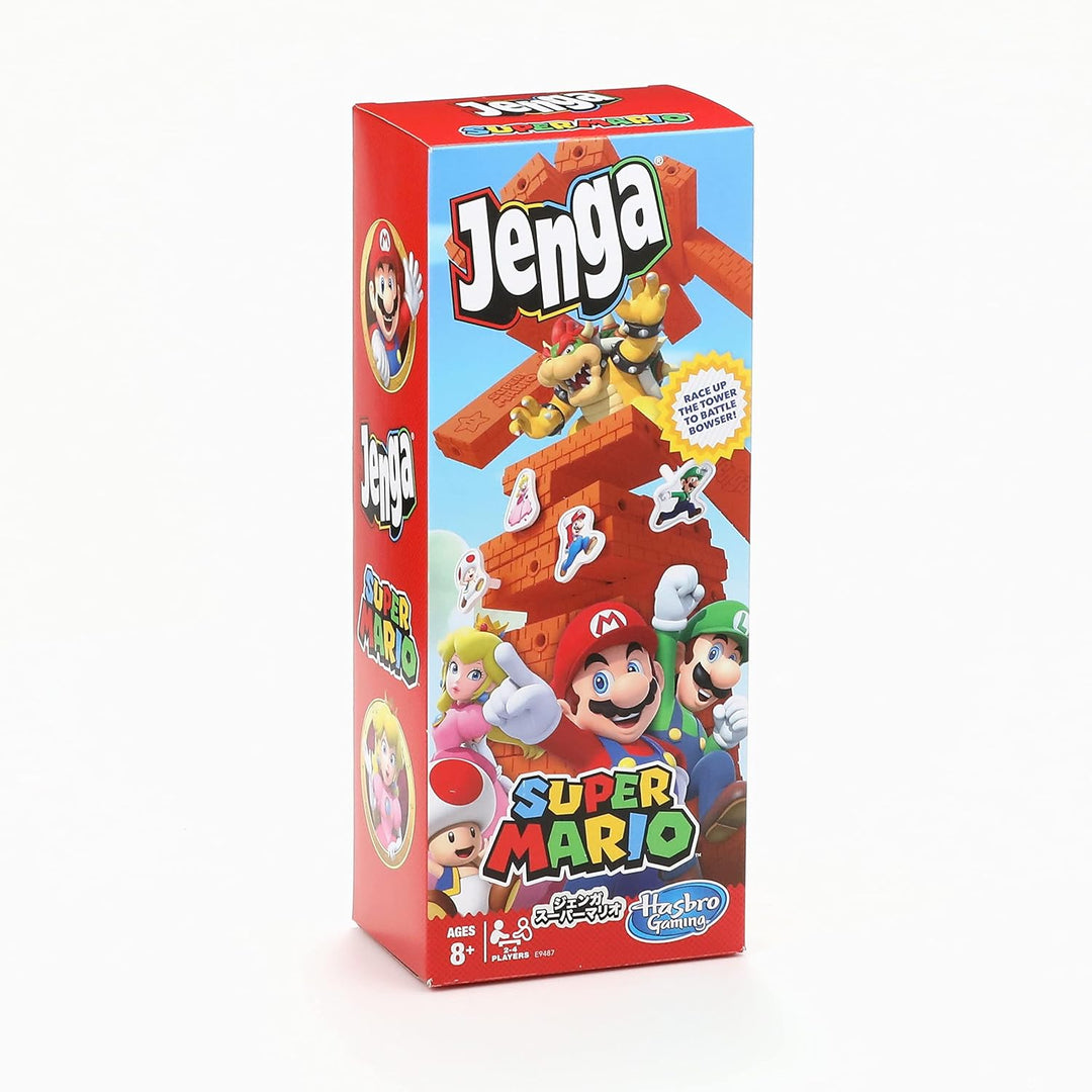 Hasbro Jenga Super Mario Game Juego de torre de