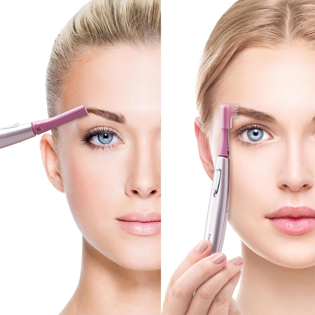 Panasonic Removedor de vello facial para mujer y recortador de ceja...