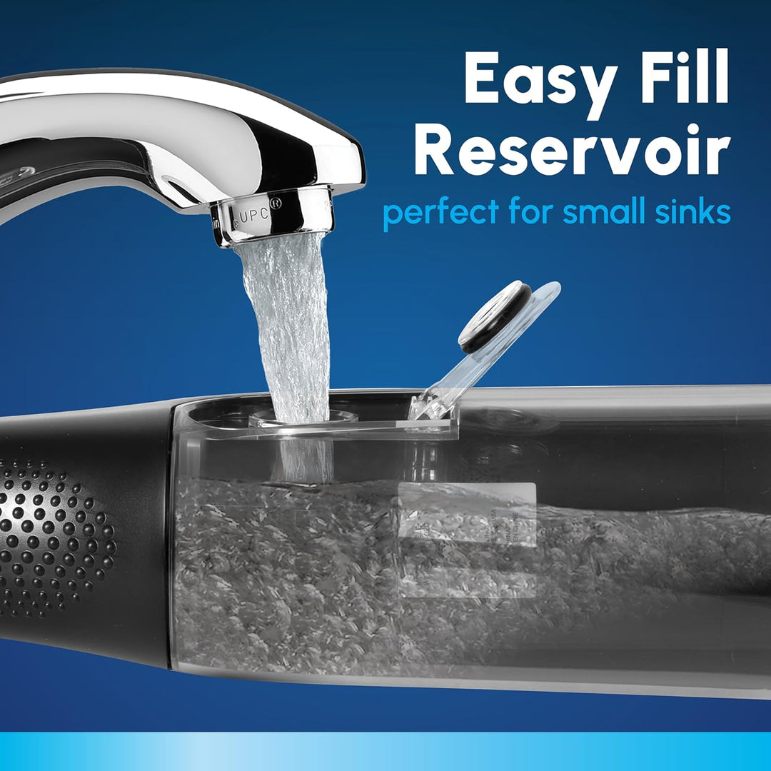 Waterpik - Irrigador inalámbrico Express, funciona con baterías y e...