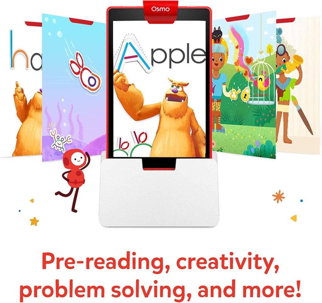 Osmo Little Genius Starter Kit para tablet Fire + paquete de agencia detective de 5 a 12 años