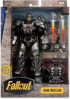 McFarlane Toys - Figura de acción de lujo Fallout Hank MacLean de 7 pulgadas