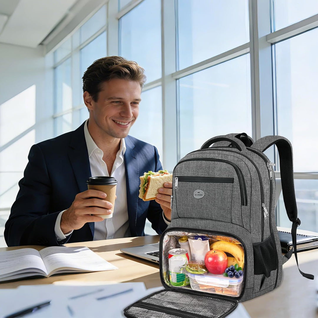 MATEIN Mochila de trabajo para hombres, mochila grande antirrobo co...