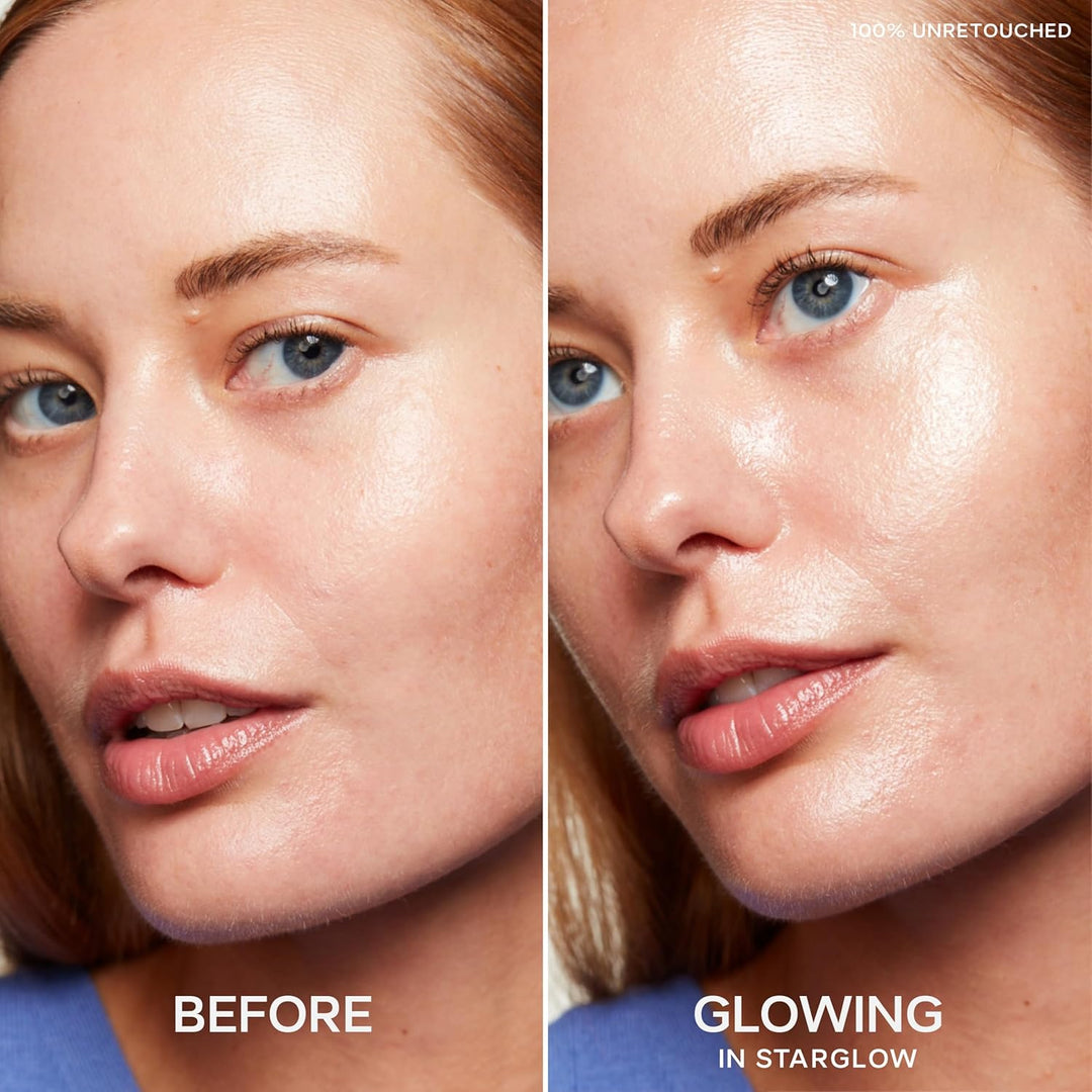Saie Glowy Super Gel - Prebase de Maquillaje Hidratante y Suero Ilu...