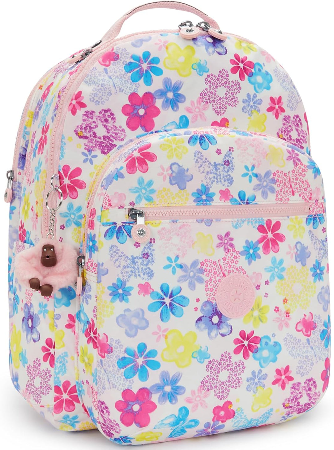 Kipling Seoul Bts - Mochila para laptop de 15 pulgadas, duradera, e...