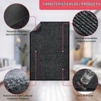 Kuyal Tapete para puerta delantera, 4 x 6 pies para interiores y exteriores