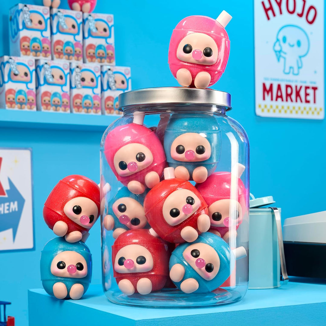 Hyojo Serie Blow POP caja ciega de peluche coleccionable