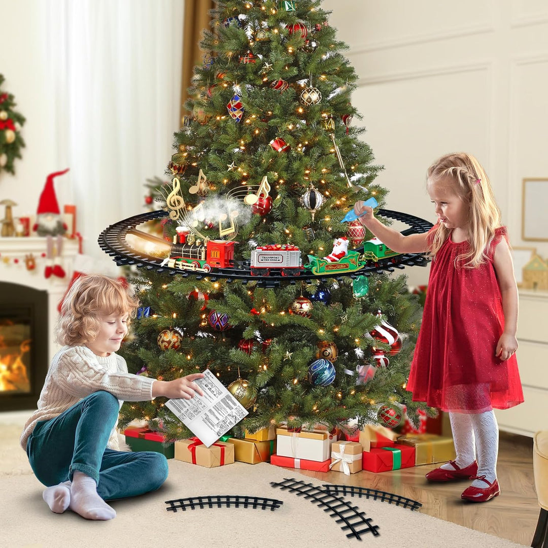 Juego de tren de Navidad Juguetes de tren colgante