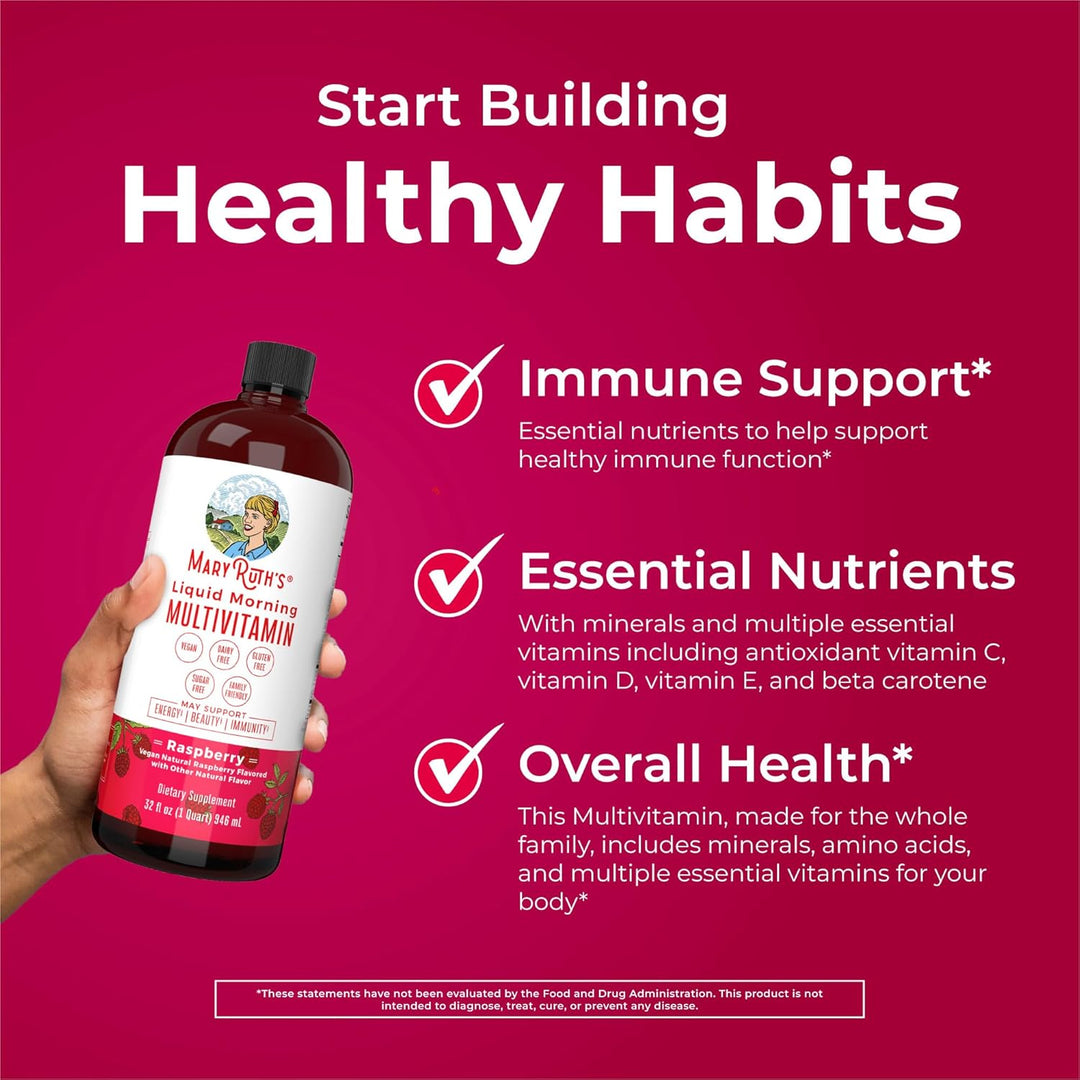 Multivitamínico para mujeres, hombres y niños, vitaminas líquidas d...