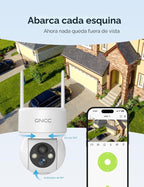 GNCC Wifi al aire libre inalámbrico 2.4G de las cámaras de seguridad