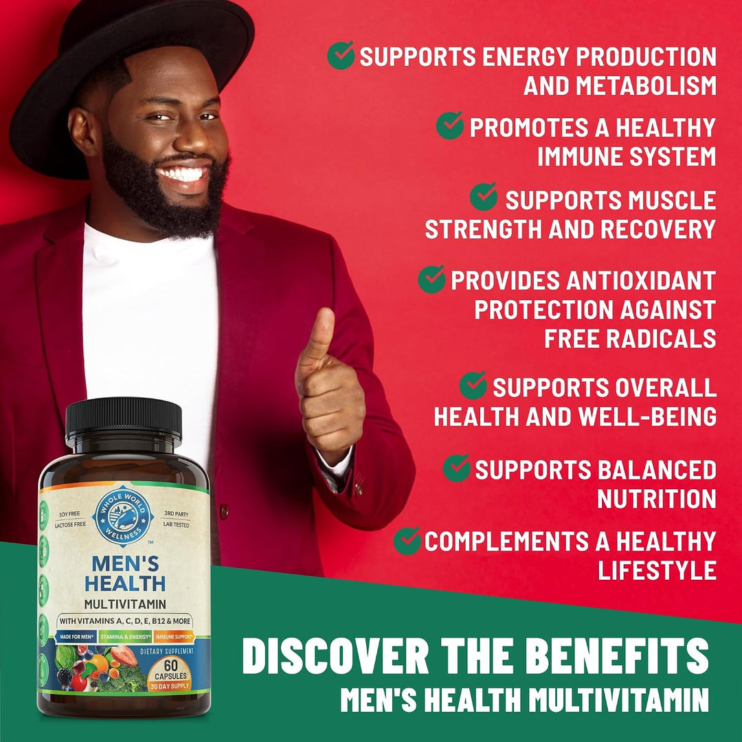 Whole World Wellness Suplemento multimineral multivitamínico diario...