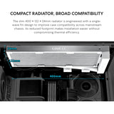 Lian Li Hydroshift II OLED Enfriador líquido de CPU curvo 360 - Vía...