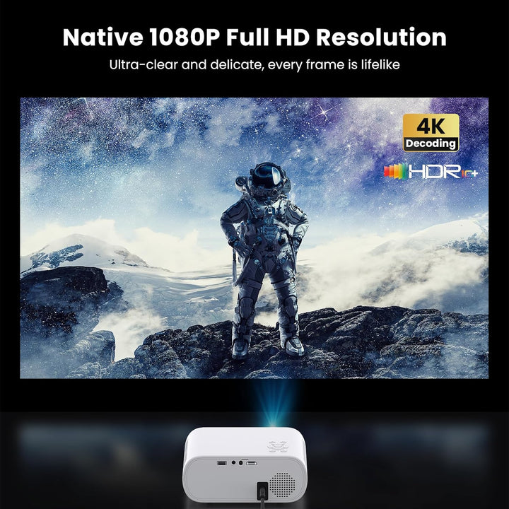 Proyector inteligente con licencia oficial ANSI, 1500, compatible c...