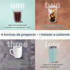 Hamilton Beach FlexBrew Advanced 4 en 1 cafetera de una sola porción