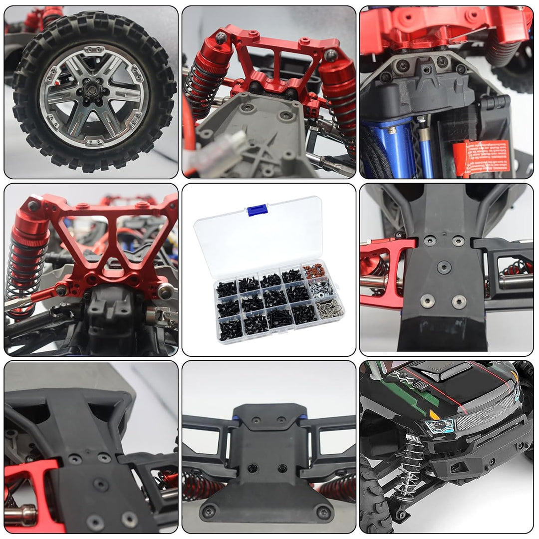 520 piezas de kit de tornillos RC universales conjunto de