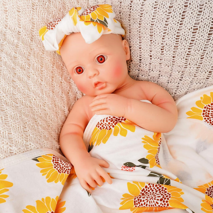 YaLuoQian Muñeca de silicona Reborn bebé de silicona completa