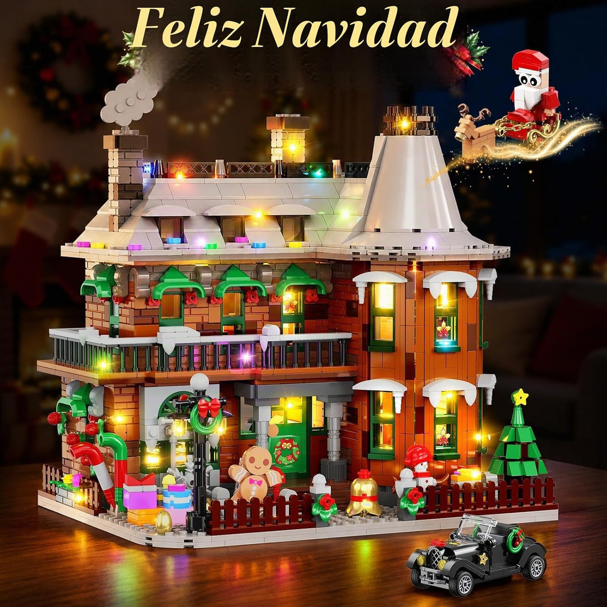 HOGOKIDS Calendario de Adviento 2026 Juegos de construcción de casa de