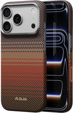 pitaka Funda para iPhone 18 Pro de 6.3" con sensación sin funda, puesta de