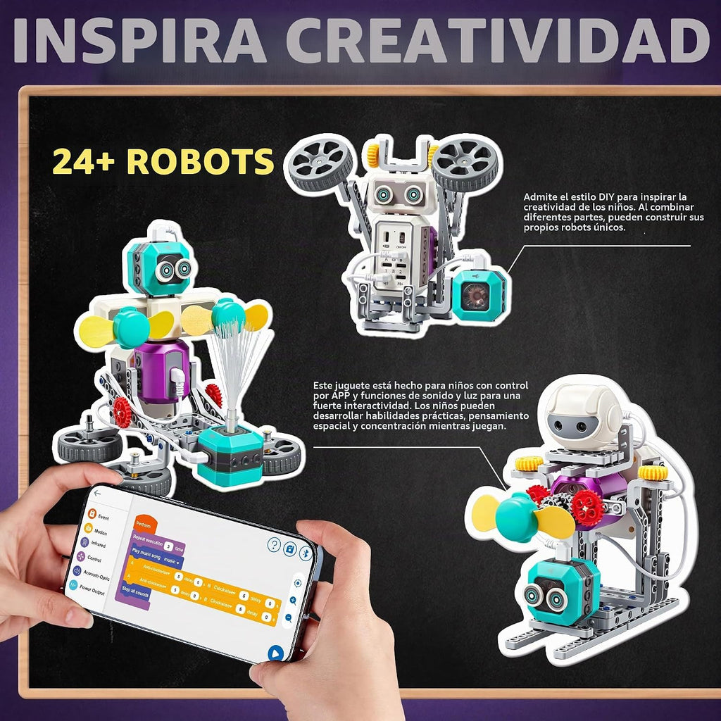 Kit de Robótica y Circuitos STEM 24 EN 1 para Niños Edades 8-12 9-12