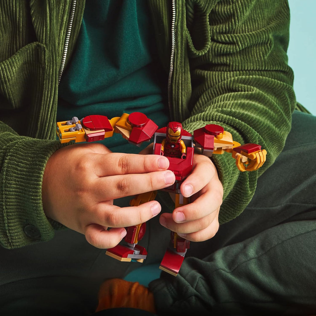 Paquete de juegos de construcción LEGO Marvel Spider-Man Mech vs. A...