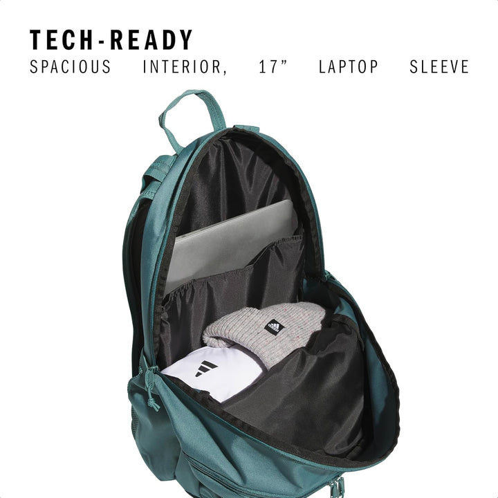 Mochila unisex adidas Prime para trabajo, bolsa para laptop, mochil...